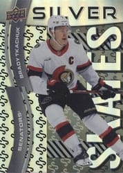 2024-25 Upper Deck Silver Skates Brady Tkachuk #SS-8 card