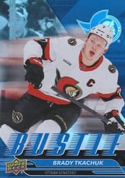 2025-26 Upper Deck Bustle Brady Tkachuk #B-19 card