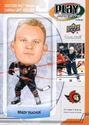 2025-26 Upper Deck Playmakers Brady Tkachuk #PM-17 card