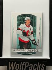 2025 SP Authentic Profiles Brady Tkachuk Patterned Foilboard #AP-12 card