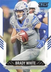 2021 Score Base Set Brady White #371 card