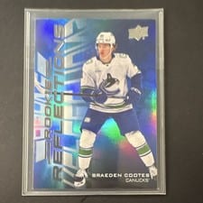 2025-26 Upper Deck Rookie Reflections Braeden Cootes #RR-26 card