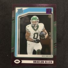2024 Clearly Donruss Base Set Braelon Allen #90 card