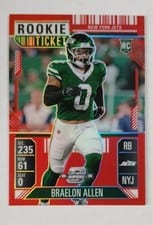 2024 Panini Contenders Optic Base Set Braelon Allen #63 card