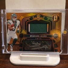 2024 Panini Gold Standard Rookie Jersey Autographs Braelon Allen #214 card