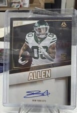 2024 Panini Luminance Year One Signatures RPS Braelon Allen #YOS-BAN card