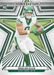 2024 Panini Rookies & Stars Base Set Braelon Allen #110 card