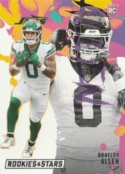 2024 Panini Rookies & Stars Rookie Exclusive Braelon Allen #30 card
