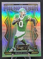 2024 Panini Select Phenomenon Braelon Allen #14 card