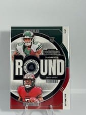 2024 Panini Contenders Round Numbers Braelon Allen / Bucky Irving #16 card