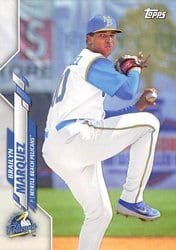 2020 Topps Pro Debut Base Set Brailyn Marquez #PD-24 card