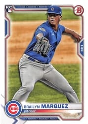 2021 Bowman Base Set Brailyn Marquez #43 card