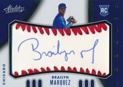 2021 Panini Absolute Base Set Brailyn Marquez #106 card