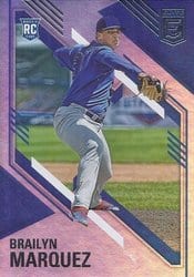 2021 Panini Chronicles Elite Brailyn Marquez #32 card