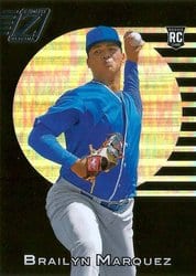 2021 Panini Chronicles Zenith Brailyn Marquez #20 card