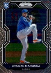 2021 Panini Prizm Base Set Brailyn Marquez #12 card
