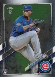 2021 Topps Chrome Ben Baller Edition Base Set Brailyn Marquez #26 card