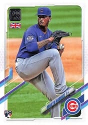 2021 Topps UK Edition Base Set Brailyn Marquez #194 card