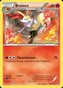 BREAKthrough Braixen #26 card
