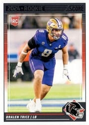 2024 Score Base Set Bralen Trice #338 card