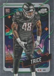 2024 Topps Chrome Cosmic Base Set Bralen Trice #105 card