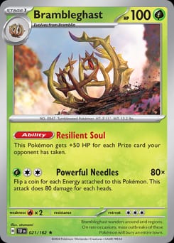 Temporal Forces Brambleghast #21 card