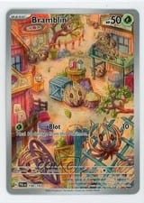 Paldea Evolved Bramblin #198 card