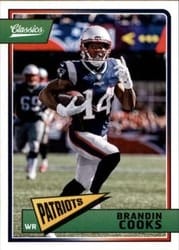 2018 Panini Classics Base Set Brandin Cooks #60 card
