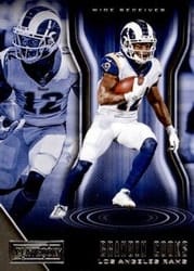 2018 Panini Playbook Base Set Brandin Cooks #91 card