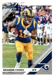 2019 Donruss Base Set Brandin Cooks #142 card