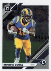 2019 Donruss Optic Base Set Brandin Cooks #56 card