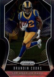 2019 Panini Prizm Base Set Brandin Cooks #240 card