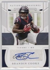 2020 Panini National Treasures Signatures Brandin Cooks #S-BCO card