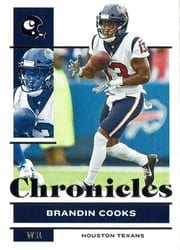 2021 Panini Chronicles Base Set Brandin Cooks #36 card