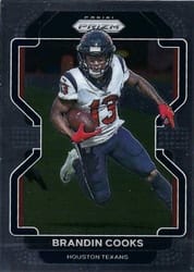 2021 Panini Prizm Base Set Brandin Cooks #32 card