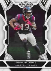 2022 Panini Certified Base Set Brandin Cooks #40 card