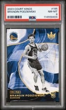 2023 Panini Court Kings Brandin Podziemski #195 card
