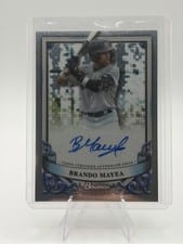 2024 Bowman Sterling Prospect Autographs Brando Mayea #PA-BMY card