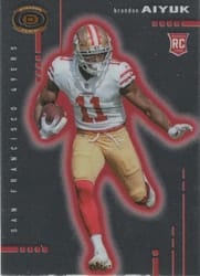 2020 Panini Chronicles Dynagon Rookies Brandon Aiyuk #D-14 card