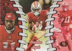 2020 Panini Chronicles Omega Brandon Aiyuk #O-18 card