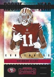 2020 Panini Contenders Rookie of the Year Contenders Brandon Aiyuk #RY-BA card