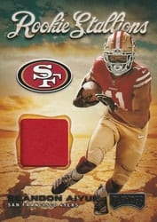 2020 Panini Playoff Rookie Stallions Brandon Aiyuk #RS-17 card