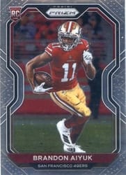 2020 Panini Prizm Base Set Brandon Aiyuk #301 card