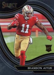2020 Panini Select Base Set Brandon Aiyuk #366 card