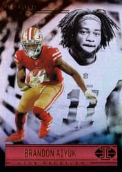2021 Panini Illusions Base Set Brandon Aiyuk #19 card