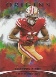 2021 Panini Origins Base Set Brandon Aiyuk #89 card