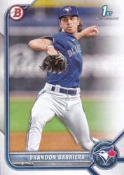 2022 Bowman Draft Base Set Brandon Barriera #BD-21 card