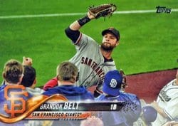 2018 Topps Base Set Brandon Belt #210 card