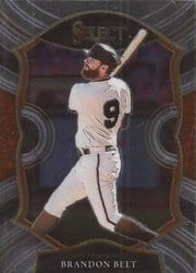 2021 Panini Select Base Set Brandon Belt #36 card