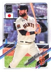 2021 Topps Japan Edition Base Set Brandon Belt #217 card